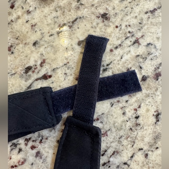 Navy Blue Costa visor hat. Gray logo embroidered on front - Picture 5 of 7